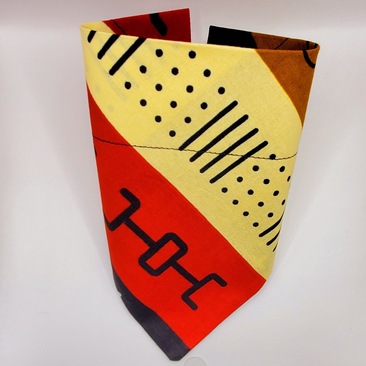 Ancestors' Wildest Dreams Dog Bandana - Adinkra Design