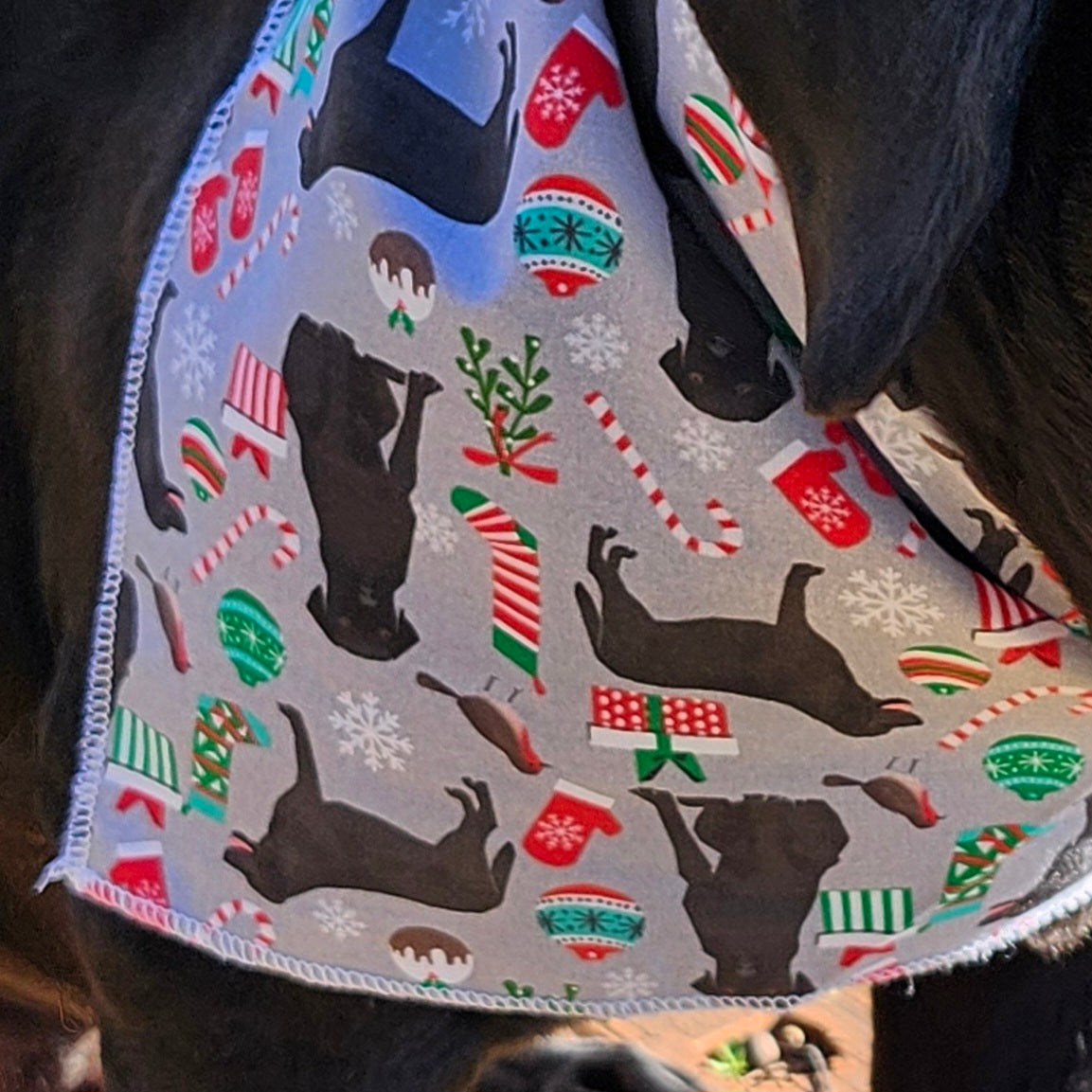 Labrador Christmas Dog Bandana