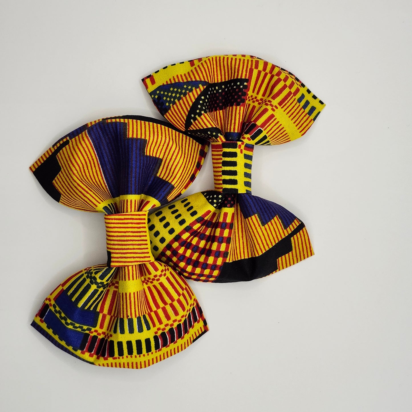 Black History 365 Kente Bowtie Purple/Gold