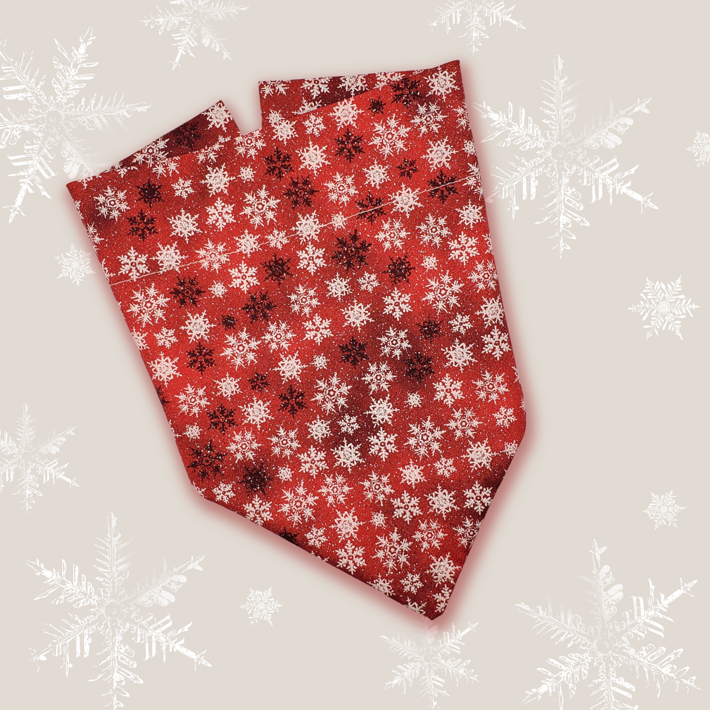 Snowflakes and Sparkles Bandana