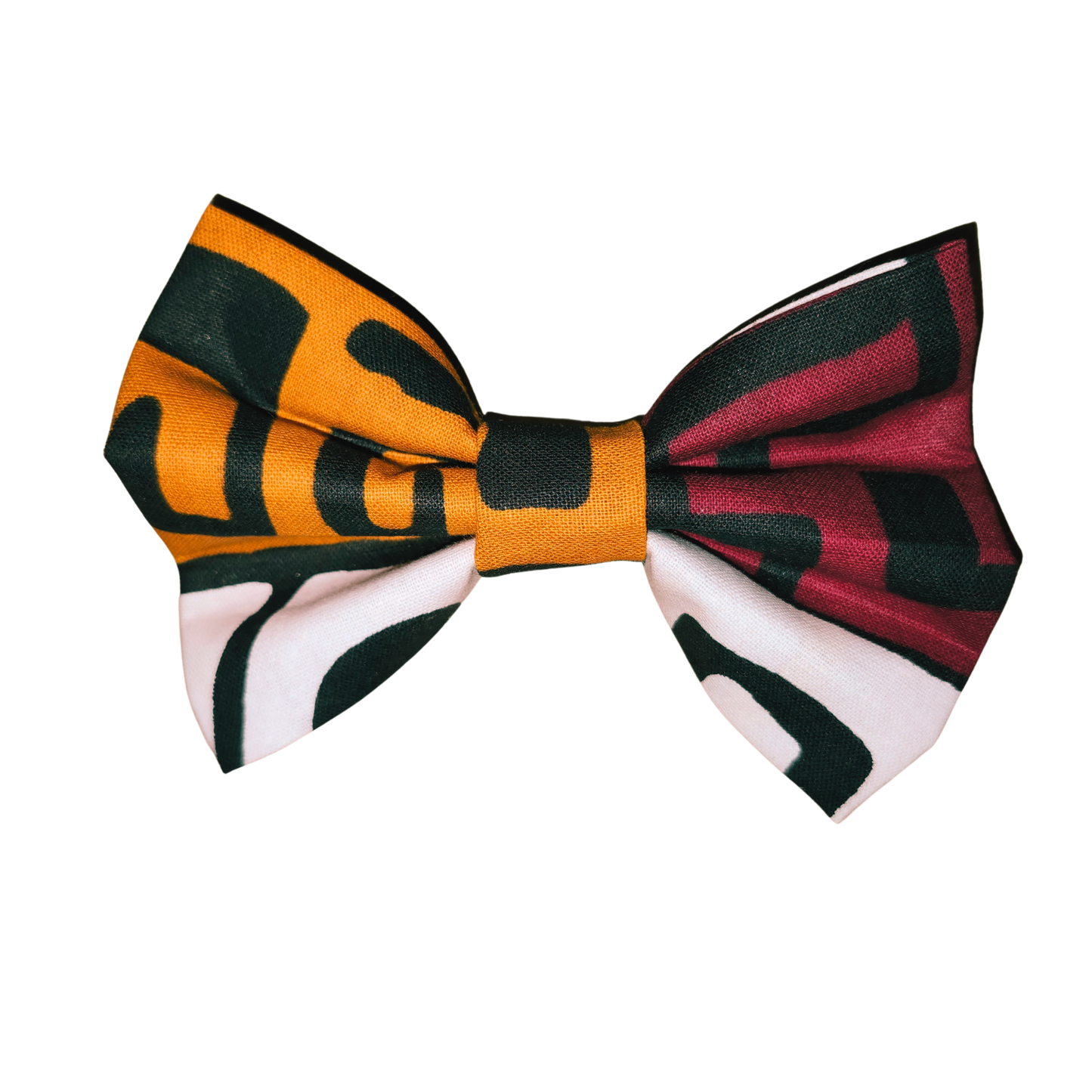 Ancestors Speak Dog Bowtie - Butterscotch/Wine