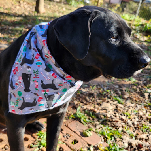 Labrador Christmas Dog Bandana