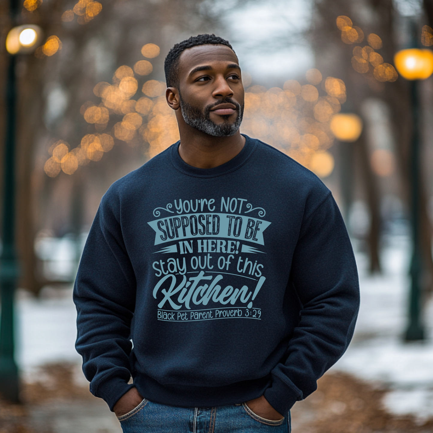 Get Out of the Kitchen! Crewneck Sweatshirt