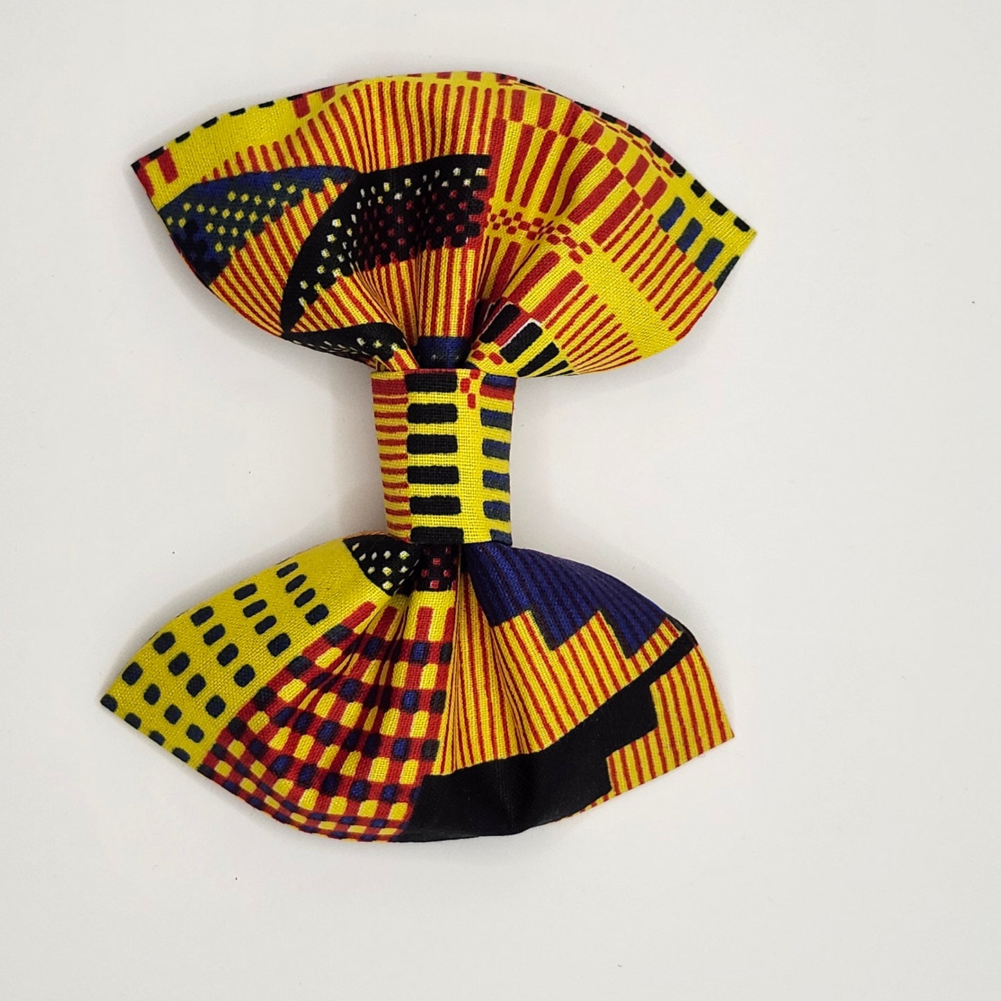 Black History 365 Kente Bowtie Purple/Gold