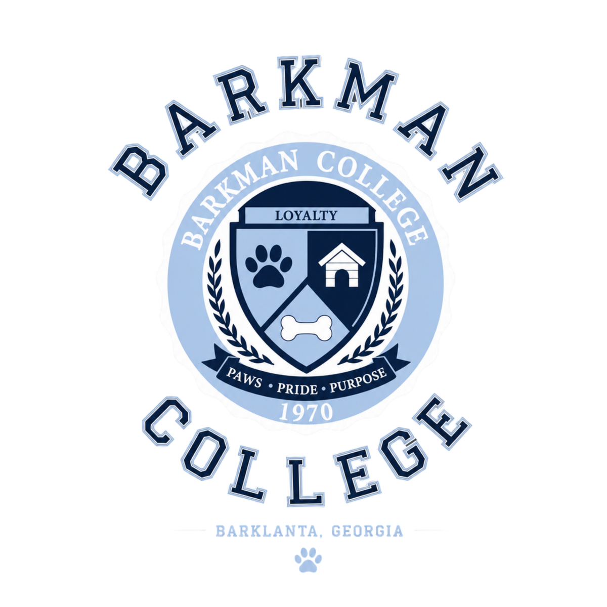 Barkman College Sweatshirt Hoodie