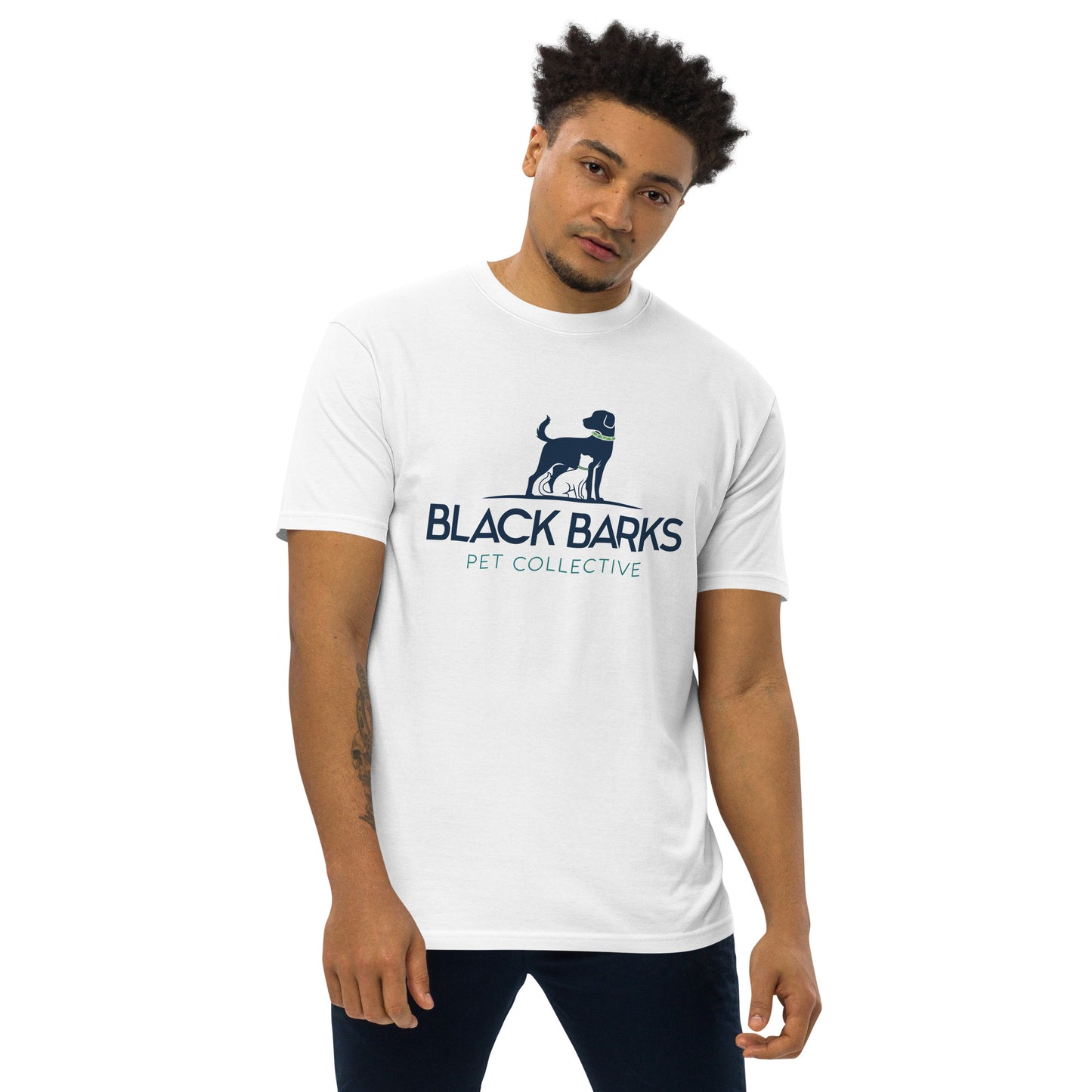 Black Barks Pet Collective Tee