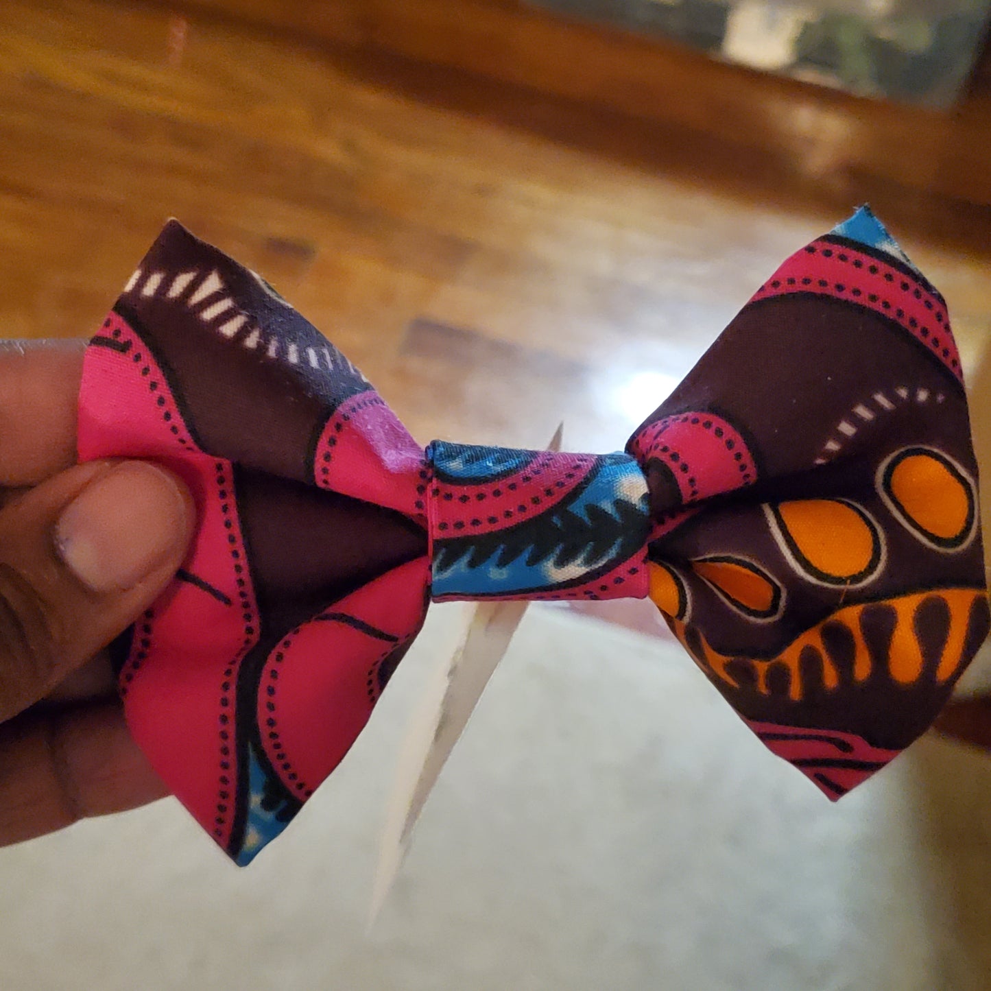 Pink Pup Royalty Bowtie