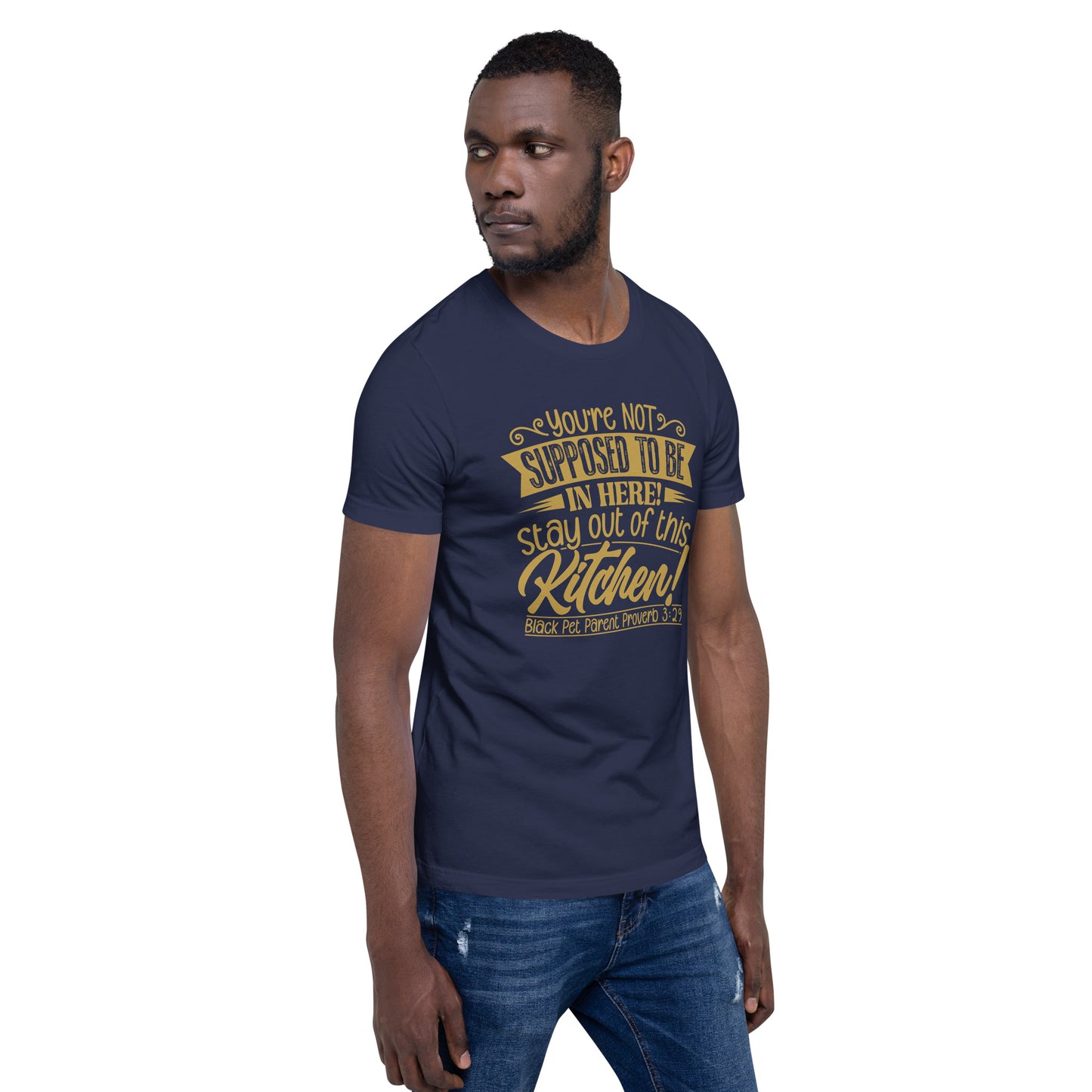 Get Out of the Kitchen! T-shirt - Blue